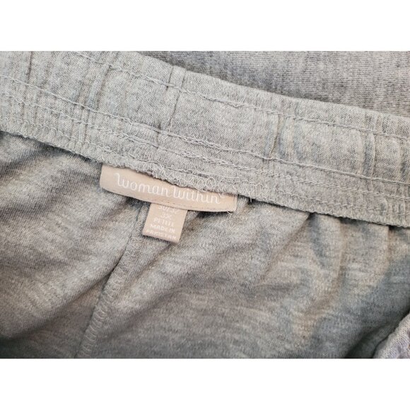 Woman Within Womens Pants 3XP Plus Jogger Comfy Lightweight Drawstring GRA98E - Picture 8 of 9